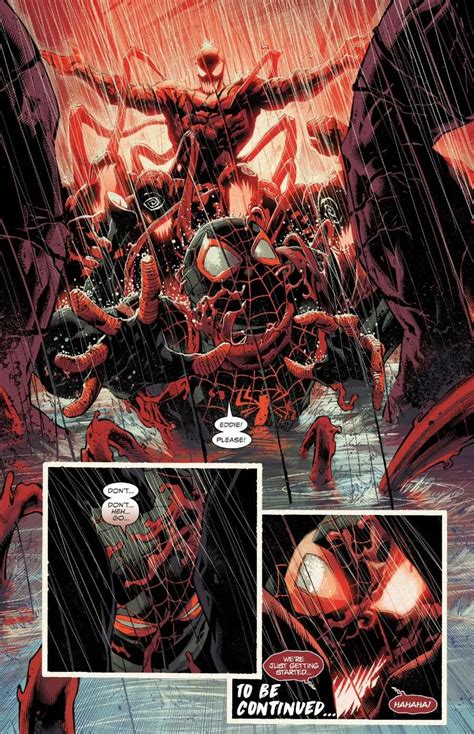 Absolute Carnage 2 Carnage Captures Miles Morales Spider Man Comic