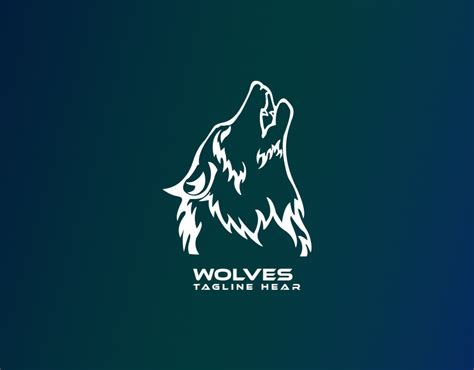 Wolf Logo Design On Behance