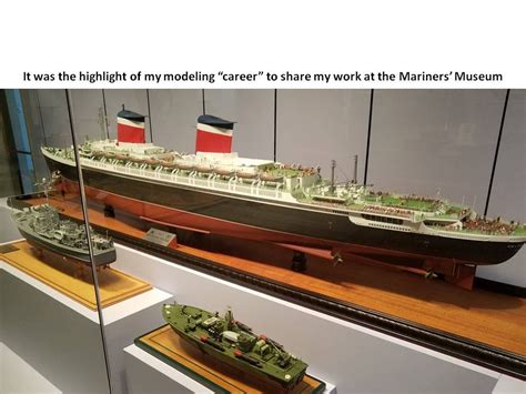 Ss United States Gallery Of Completed Scratch Built Models Nautical