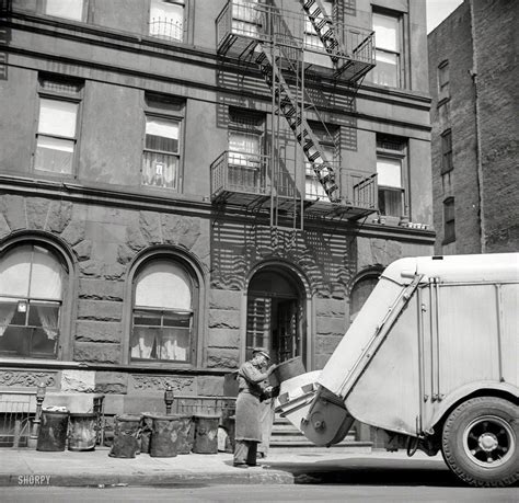 Garbage In Garbage Out 1943 Shorpy Historical Photos New York City