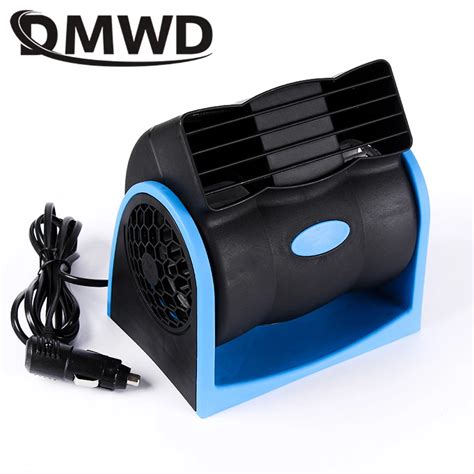 DMWD 12V 24V Strong Wind Car Turbo Cooler Auto Cooling Air Fan