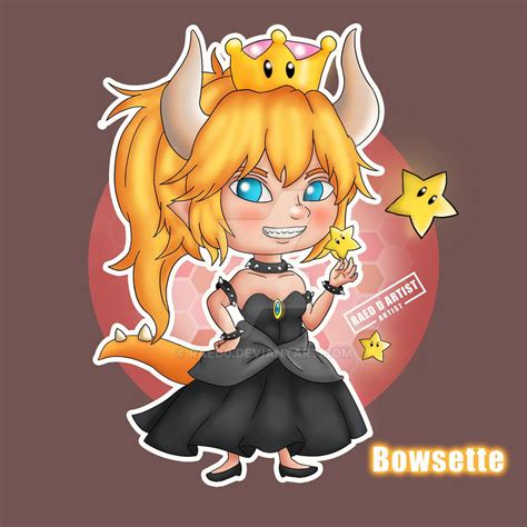 Bowsette By Raed0 On Deviantart