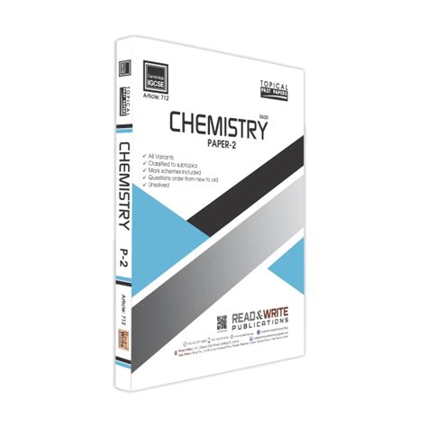 The largest collection of online test papers. 712 Chemistry IGCSE P-2 Topical Past Papers - Read & Write