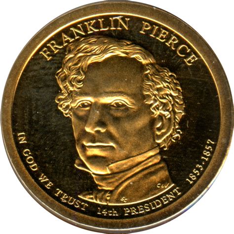 1 Dollar Franklin Pierce United States Numista