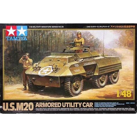 Tamiya 148 Us M20 Armored Utility Car Panzer Ii Plastic Model Kits