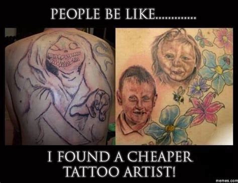 25 hilarious tattoo memes to make your day less boring