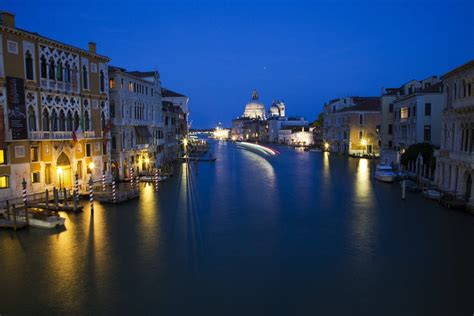 night view of grand canal venice italy posters and prints by corbis