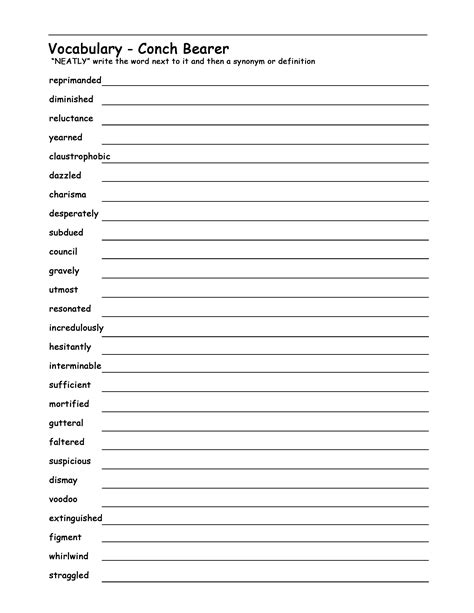12 Best Images Of Classroom Vocabulary Worksheets Classroom Language