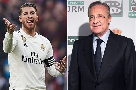 Real Madrid President Threatened To Sack Ramos New Dawn Nigeria