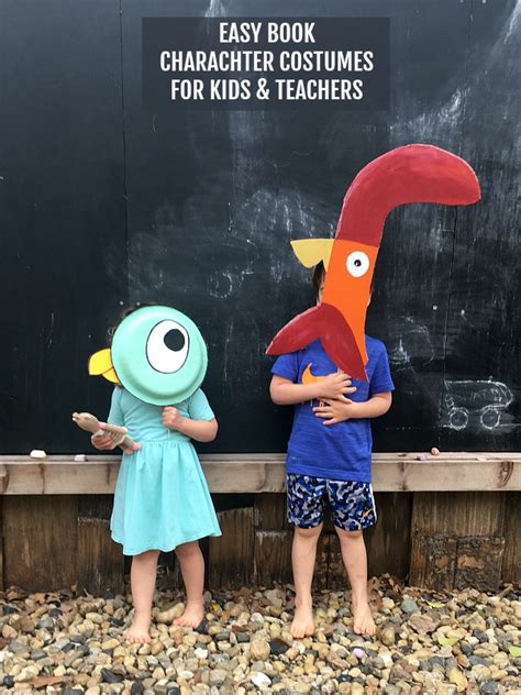 5 Easy To Make Book Character Costumes Craft