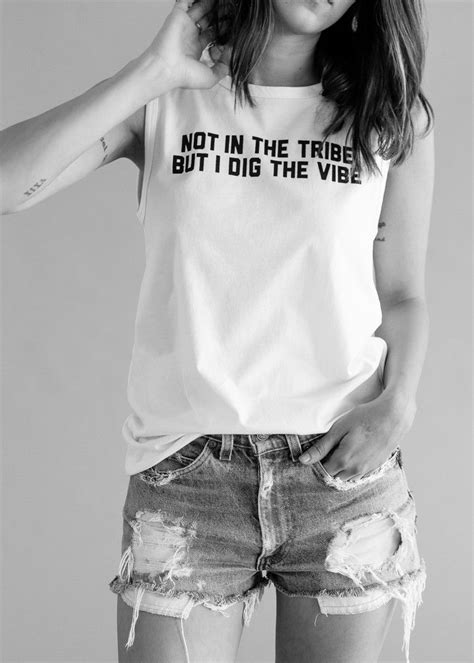 not in the tribe but i dig the vibe tank jewish shirts funny jewish shirts tshirt style