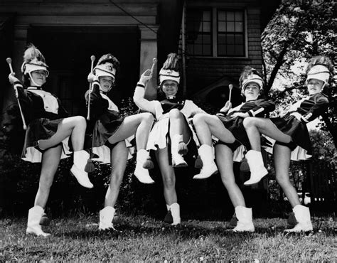 Photosport Stock Photos Drill Marching Band And Majorettes