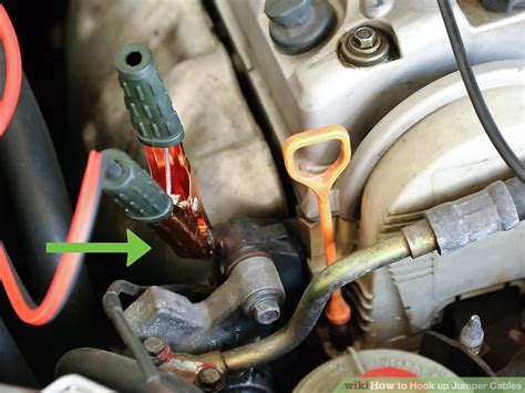 Shut down both engines to avoid damage to the electrical systems. How to Hook up Jumper Cables: 11 Steps (with Pictures ...