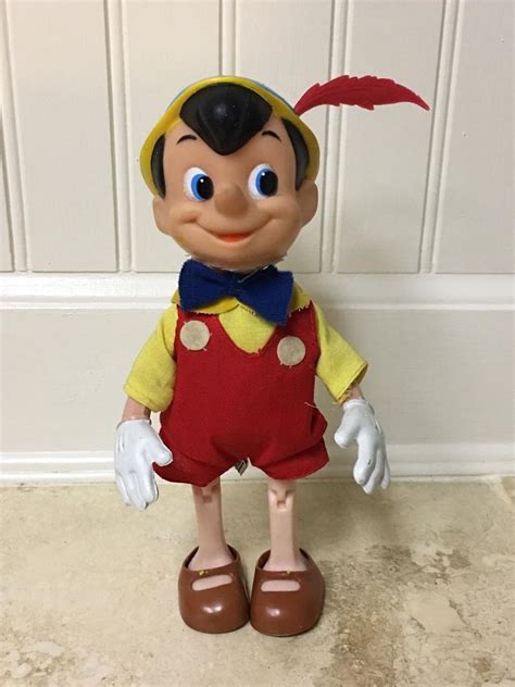 Vintage Walt Disney Pinocchio Figure Hong Kong 1854742289