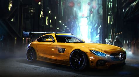 Mercedes Benz Amg Gt Wallpapers Wallpaper Cave