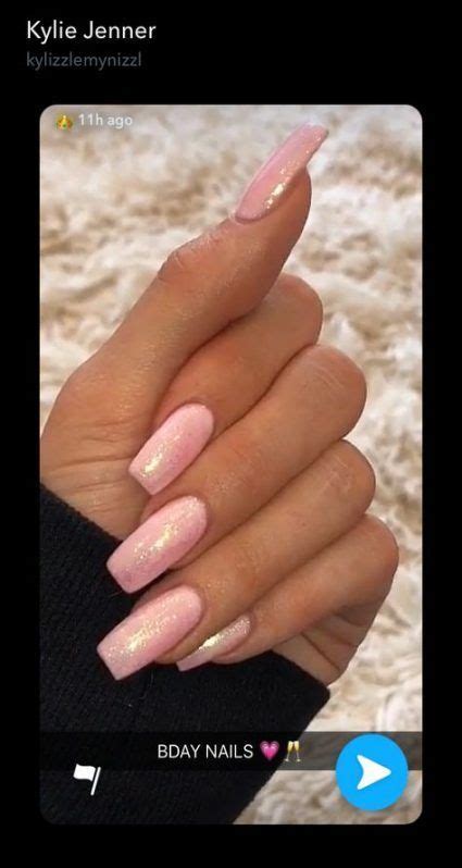 Nails Acrylic Kylie Jenner 30 Super Ideas Λευκά νύχια Νύχια Στυλ