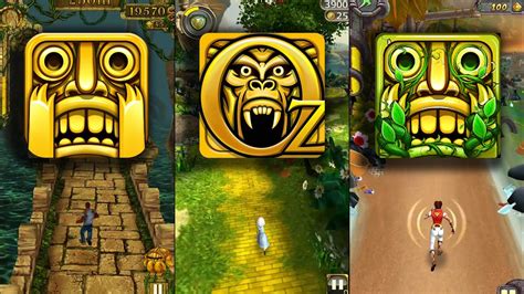 Temple Run Vs Temple Run Oz Vs Temple Run 2 Earth Day 2020 Endless