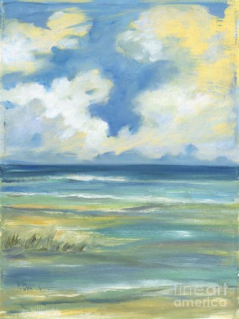 Beach Simplicity Painting By Paul Brent Fine Art America
