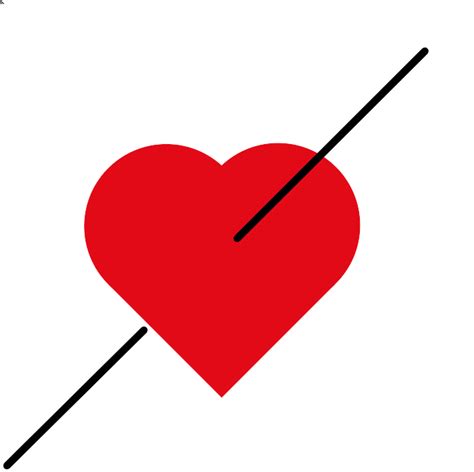 Filelove Heart With Arrowsvg Wikimedia Commons