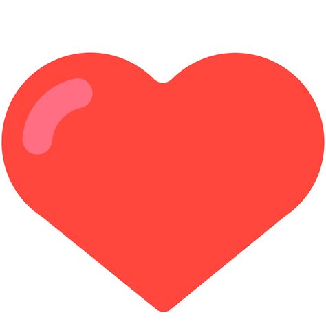 Red Heart Clipart Without Background