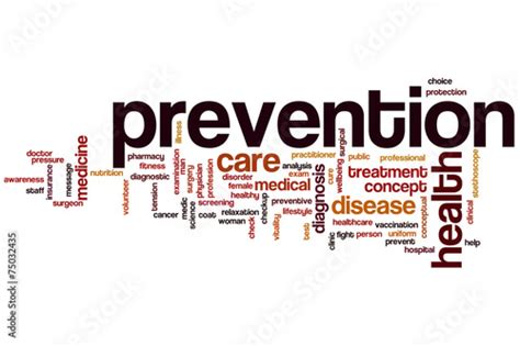 Prevention Word Cloud Photo Libre De Droits Sur La Banque Dimages