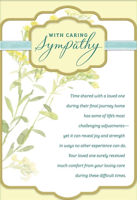 Hallmark Free Printable Sympathy Cards