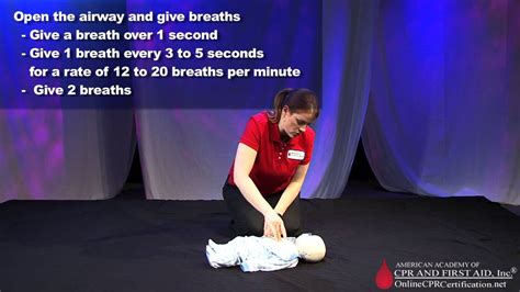 Learn Infant Cpr How To Do Infant Cpr Youtube