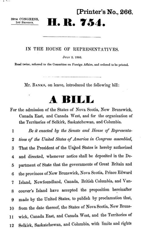 Annexation Bill Of 1866 Rwikipedia