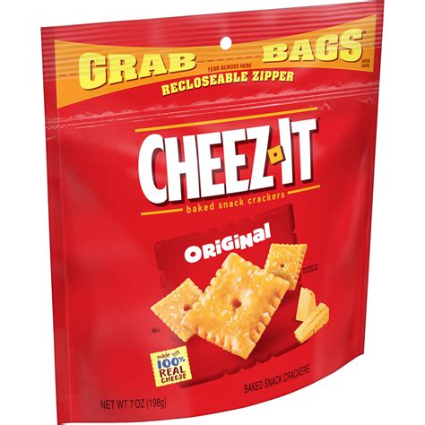 Cheez It Original Cheese Crackers Grab Bag Oz Pick Up In Store