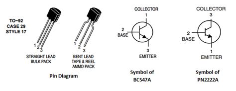 Transistor Pin Diagram Robhosking Diagram