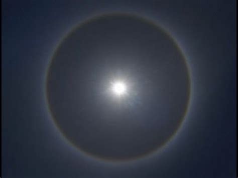When visible around the moon, it is called a moon ring or winter halo. Ring Around The Moon (Halo) 24 NOV 2015 - YouTube