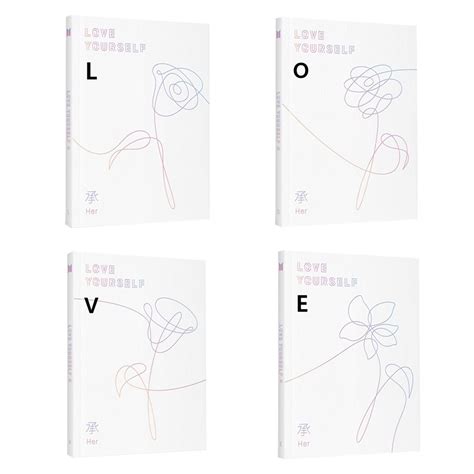 Bts 5th Mini Album Love Yourself Her Bangtan Boys 4cd Love Album