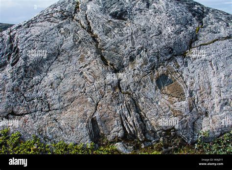 Greenland Itilleq Rock Surrounded By Other Types Stock Photo Alamy