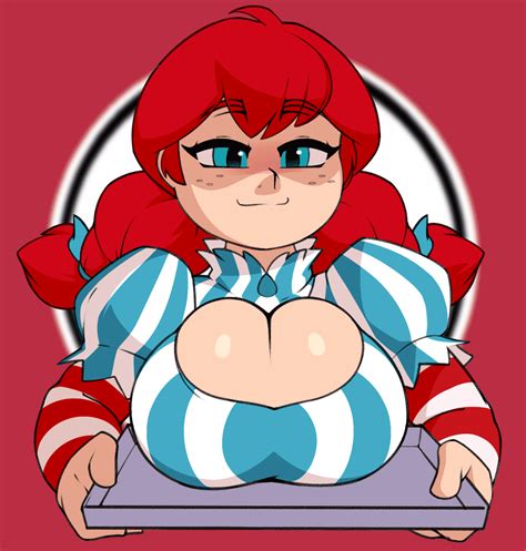 Creamygravy Wendy Wendys Wendys Animated Animated  1girl Bouncing Breasts Breast