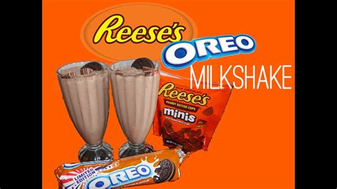 And done in 5 minutes. How To Make Reese's Pieces Oreo Chocolate Milkshake | it's ...