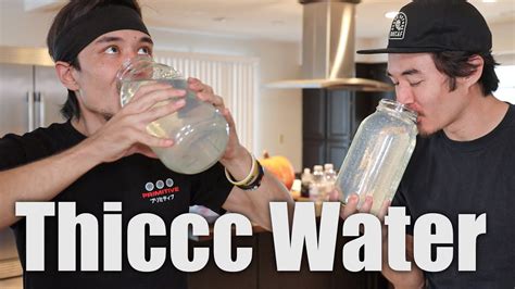 Thick Water Challengechug 45 Calories Youtube