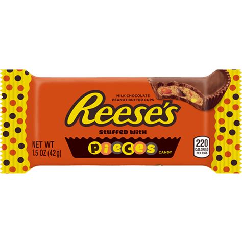 Reese’s Peanut Butter Cup With Reese’s Pieces 1.5oz (24 Count png image