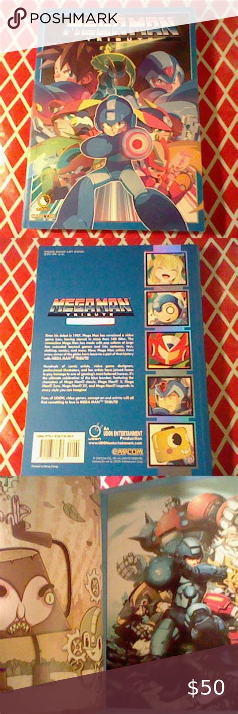 Megaman Tribute Udon Fan Art Book Udon Artbook Fan Art Book Art Art