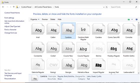 How To Install And Manage Fonts On Windows 10 Full Guide Riset