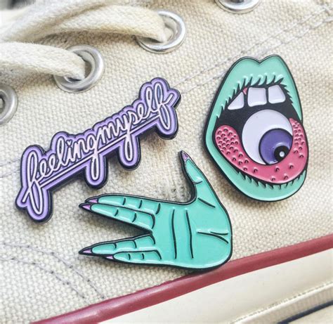 Are Enamel Pins The New Business Cards For Emerging Designerseye On