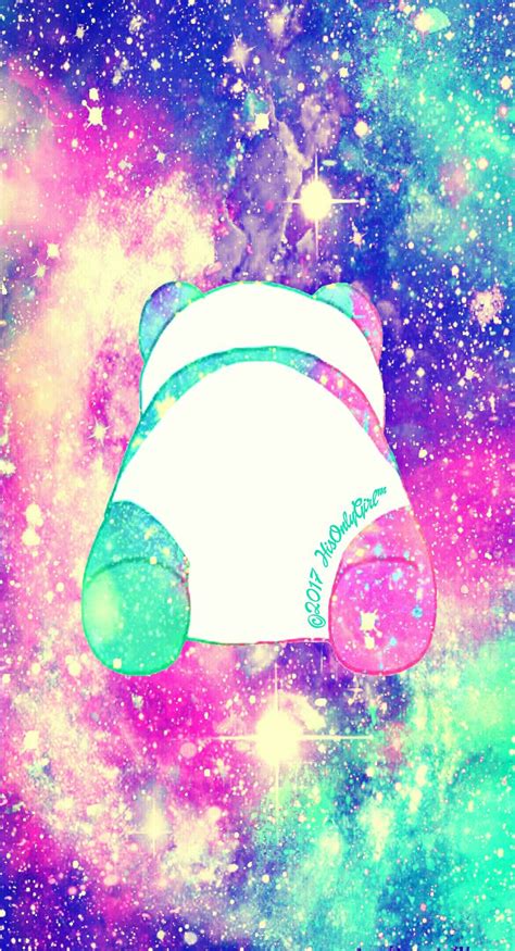Nombres tablas de estado de ánimo chica cool estética fan de arte niñas bebé. Colorful panda cheeks galaxy wallpaper I created for the ...