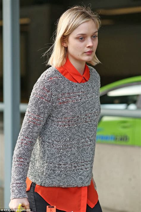 Bella Heathcote Arrives In Vancouver Ahead Of Filming For Fifty Shades