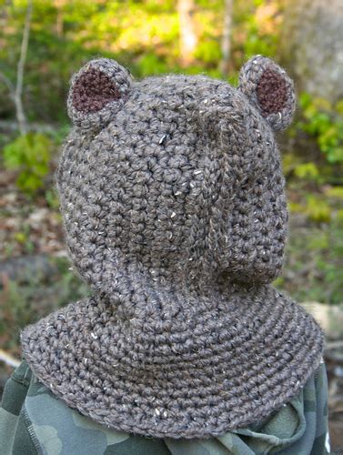 Ravelry Bear Hooded Cowl Pattern By Dezarae Earl