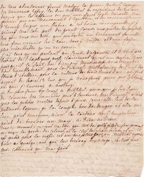 Intimate Autograph Letter From A Lady Friend At The Prussian Royal