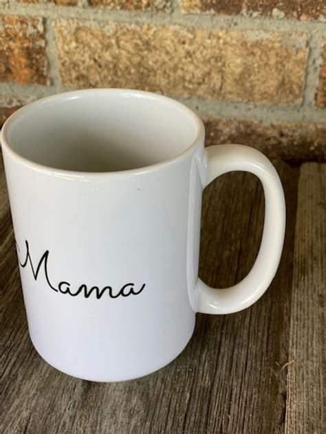 Mama Coffee Mug Mama Mug T For New Motherhood Baby Etsy