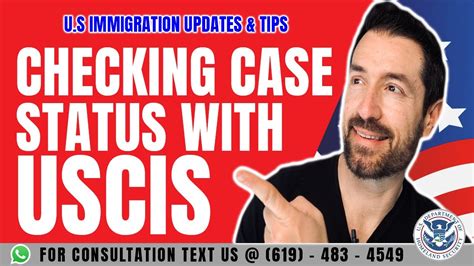 Immigration Tips Uscis Checking Case Statusplacing Case Inquiry