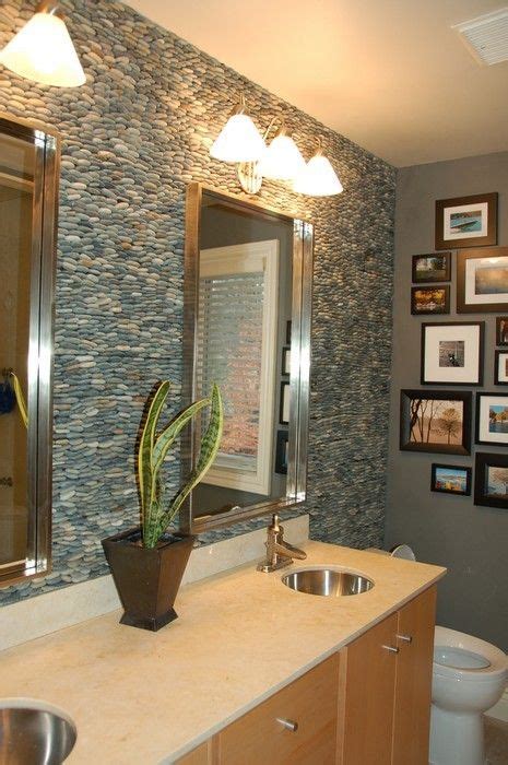 20 Stone Tile Bathroom Design Ideas Decoración Hogar Decoración De
