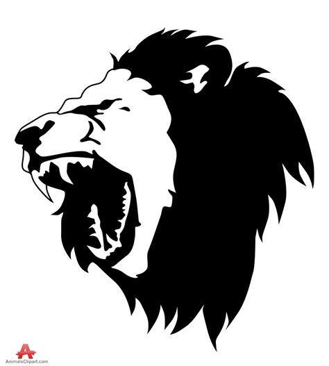 Roaring Transparent Lion Silhouette Clip Art Is A Great Way To Help
