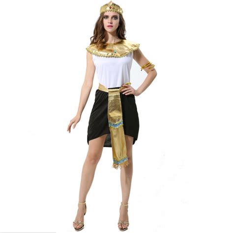 Adult Couples Clothing Egyptian Pharaoh Egypt Queen Cosplay Costumes Arab Cleopatra Masquerade