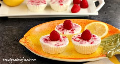 Lemon Raspberry Cheesecake Bites
